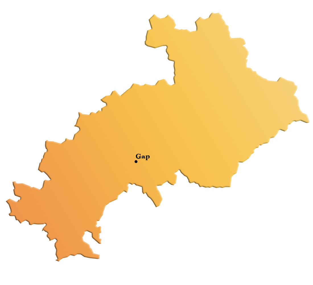 Zone d'intervention Hautes-Alpes